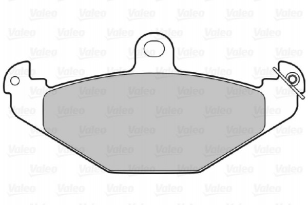 Valeo Σετ τακάκια, Δισκόφρενα - 598055