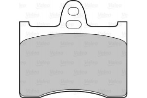 Valeo Σετ τακάκια, Δισκόφρενα - 598207