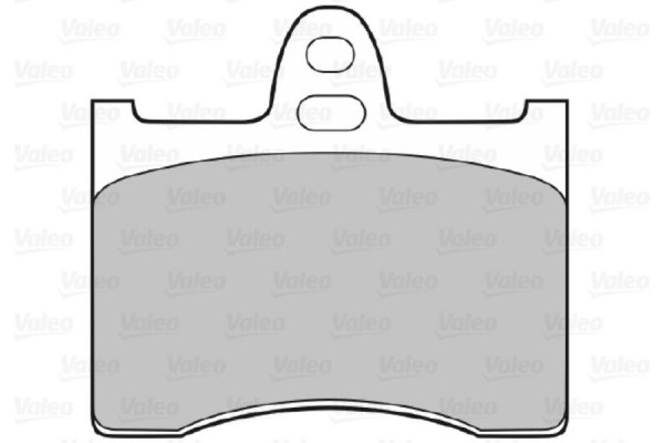 Valeo Σετ τακάκια, Δισκόφρενα - 598207