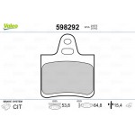 Valeo Σετ τακάκια, Δισκόφρενα - 598292