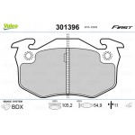 Valeo Σετ τακάκια, Δισκόφρενα - 301396