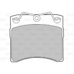 Valeo Σετ τακάκια, Δισκόφρενα - 598048