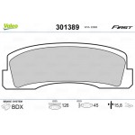 Valeo Σετ τακάκια, Δισκόφρενα - 301389