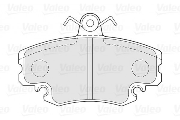 Valeo Σετ τακάκια, Δισκόφρενα - 301002