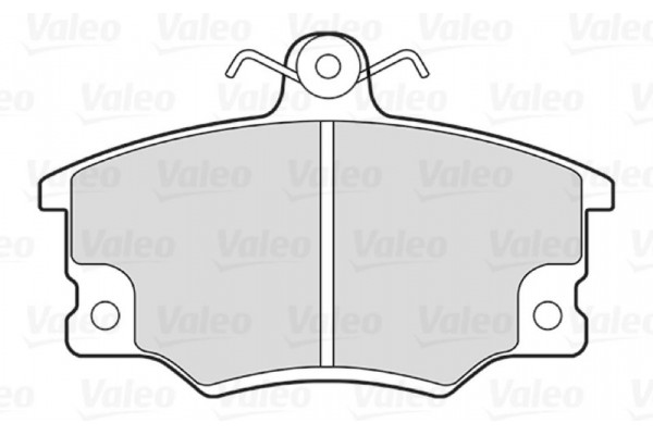 Valeo Σετ τακάκια, Δισκόφρενα - 301219