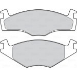 Valeo Σετ τακάκια, Δισκόφρενα - 301258