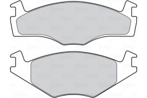 Valeo Σετ τακάκια, Δισκόφρενα - 301258