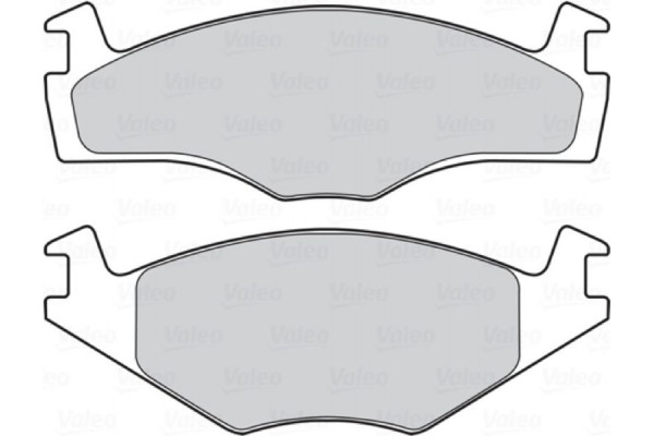 Valeo Σετ τακάκια, Δισκόφρενα - 301258