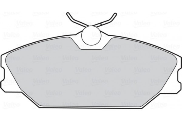 Valeo Σετ τακάκια, Δισκόφρενα - 301473