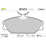 Valeo Σετ τακάκια, Δισκόφρενα - 301473