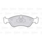 Valeo Σετ τακάκια, Δισκόφρενα - 301184