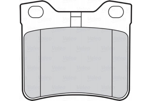 Valeo Σετ τακάκια, Δισκόφρενα - 301063