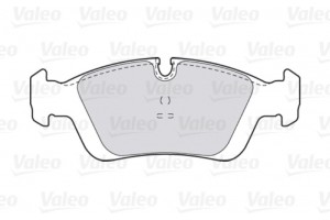 Valeo Σετ τακάκια, Δισκόφρενα - 301018