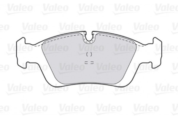 Valeo Σετ τακάκια, Δισκόφρενα - 301018