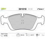 Valeo Σετ τακάκια, Δισκόφρενα - 301018