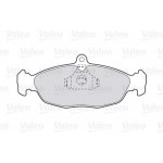 Valeo Σετ τακάκια, Δισκόφρενα - 301356