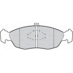 Valeo Σετ τακάκια, Δισκόφρενα - 301074