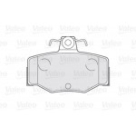 Valeo Σετ τακάκια, Δισκόφρενα - 301057