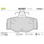 Valeo Σετ τακάκια, Δισκόφρενα - 301057