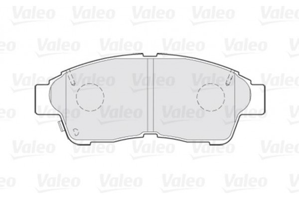 Valeo Σετ τακάκια, Δισκόφρενα - 301551