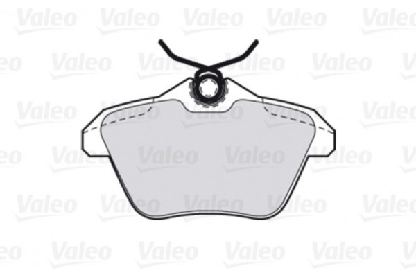 Valeo Σετ τακάκια, Δισκόφρενα - 301581