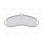 Valeo Σετ τακάκια, Δισκόφρενα - 301014