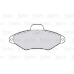 Valeo Σετ τακάκια, Δισκόφρενα - 301031