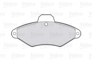 Valeo Σετ τακάκια, Δισκόφρενα - 301031