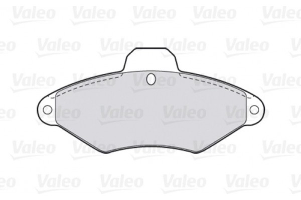 Valeo Σετ τακάκια, Δισκόφρενα - 301031