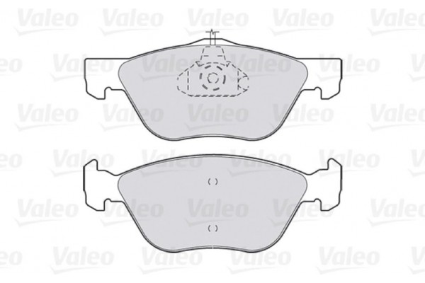 Valeo Σετ τακάκια, Δισκόφρενα - 301023 Valeo Σετ τακάκια, Δισκόφρενα - 301023