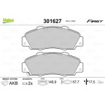 Valeo Σετ τακάκια, Δισκόφρενα - 301627