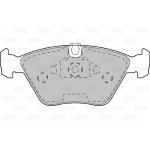 Valeo Σετ τακάκια, Δισκόφρενα - 598310