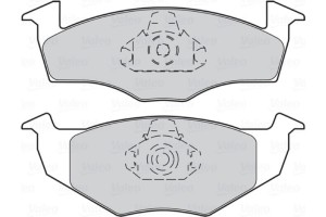 Valeo Σετ τακάκια, Δισκόφρενα - 301403