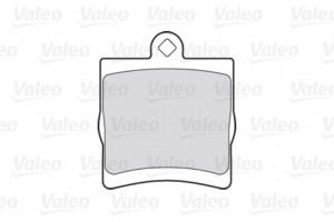 Valeo Σετ τακάκια, Δισκόφρενα - 301444