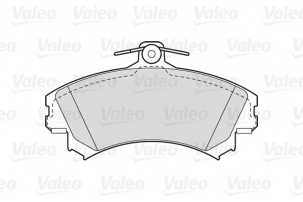 Valeo Σετ τακάκια, Δισκόφρενα - 301318