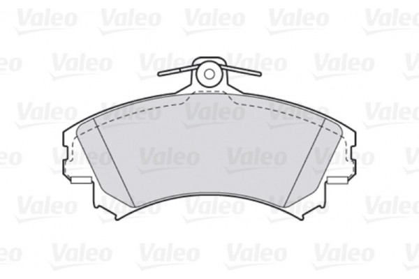 Valeo Σετ τακάκια, Δισκόφρενα - 301318