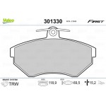 Valeo Σετ τακάκια, Δισκόφρενα - 301330