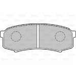 Valeo Σετ τακάκια, Δισκόφρενα - 301777 Valeo Σετ τακάκια, Δισκόφρενα - 301777