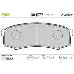 Valeo Σετ τακάκια, Δισκόφρενα - 301777 Valeo Σετ τακάκια, Δισκόφρενα - 301777