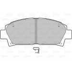 Valeo Σετ τακάκια, Δισκόφρενα - 598809