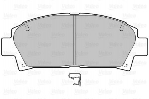 Valeo Σετ τακάκια, Δισκόφρενα - 598809