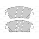 Valeo Σετ τακάκια, Δισκόφρενα - 601499