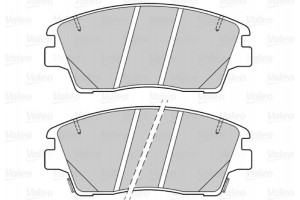 Valeo Σετ τακάκια, Δισκόφρενα - 601499