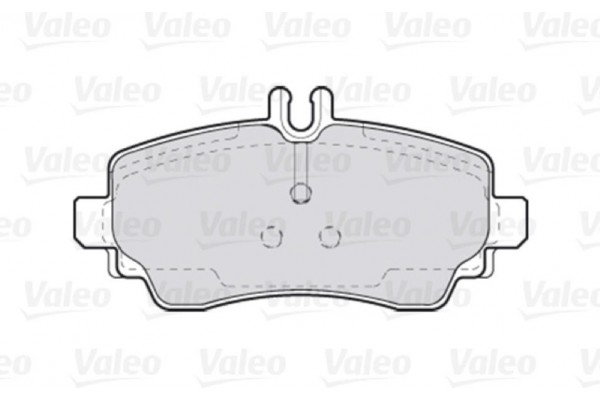 Valeo Σετ τακάκια, Δισκόφρενα - 301549