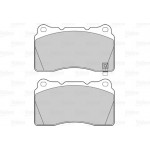 Valeo Σετ τακάκια, Δισκόφρενα - 302295