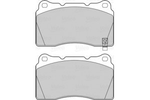 Valeo Σετ τακάκια, Δισκόφρενα - 302295