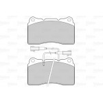 Valeo Σετ τακάκια, Δισκόφρενα - 302318