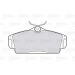 Valeo Σετ τακάκια, Δισκόφρενα - 301450