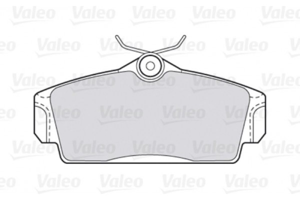 Valeo Σετ τακάκια, Δισκόφρενα - 301450