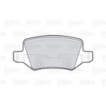 Valeo Σετ τακάκια, Δισκόφρενα - 301583